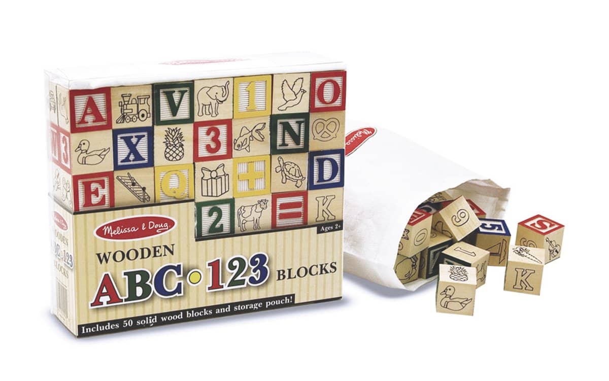 Melissa & Doug - Abc 123 Blocks