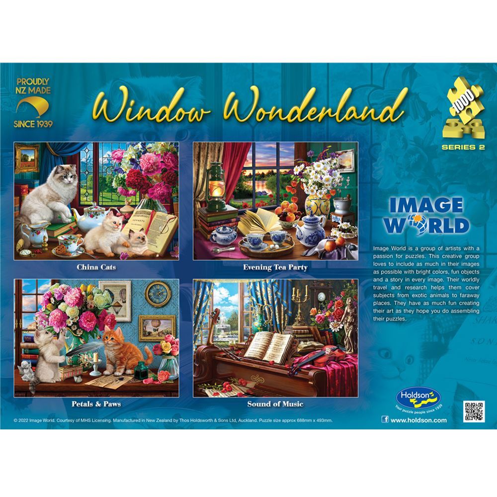 Holdson - Sound Of Music - Window Wonderland S2 Jigsaw Puzzle 1000 Pieces