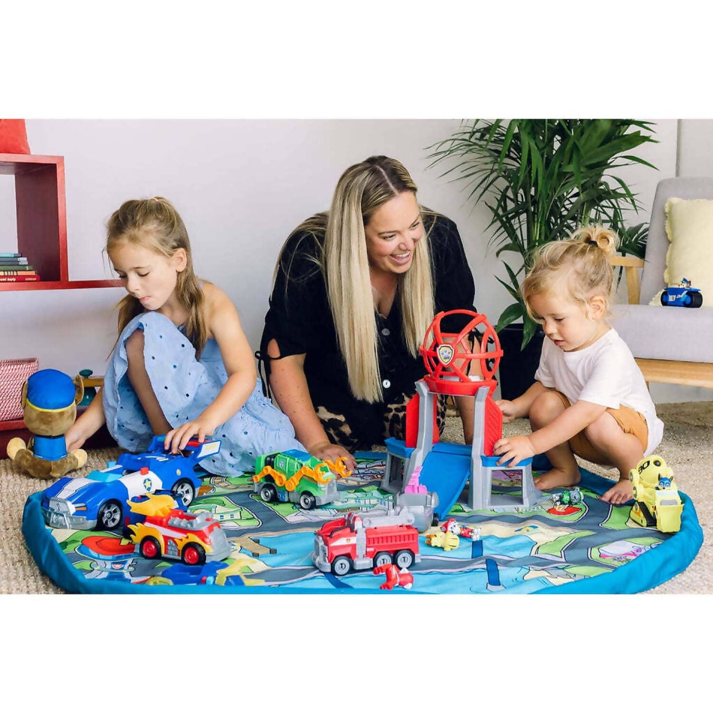 Paw Patrol - Play Pouch Toy Storage Bag & Mat