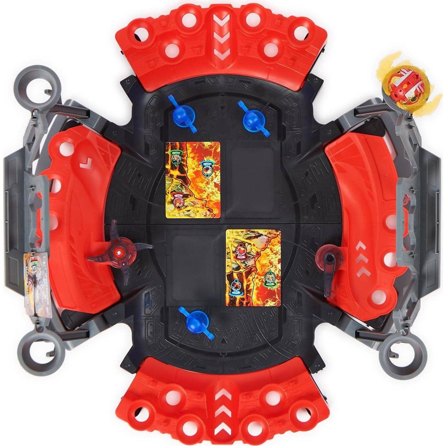 Bakugan - Battle Arena With Exclusive Special Attack Dragonoid Customizable Spinning Action Figure And Playset