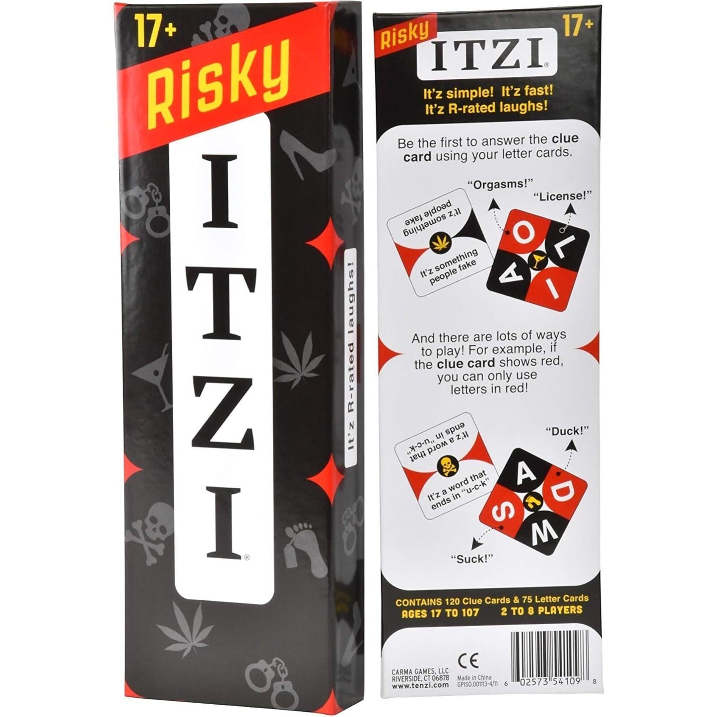 Risky Itzi - Adult Party Card Game