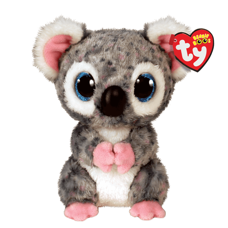 Ty Beanie Boos - Karli - Grey Spotted Koala 15cm Small