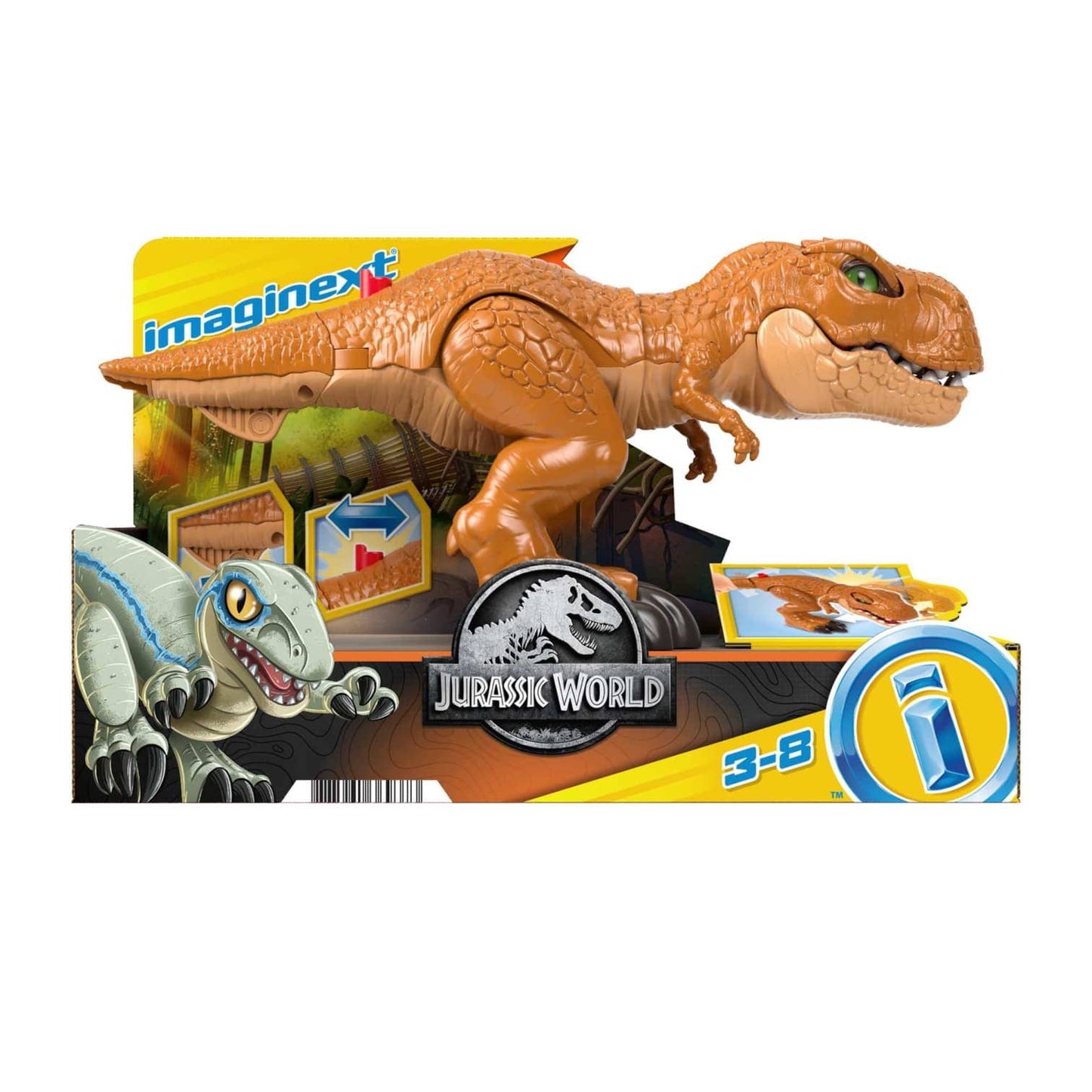 Imaginext - Jurassic World Thrashin Action T.rex Mattel