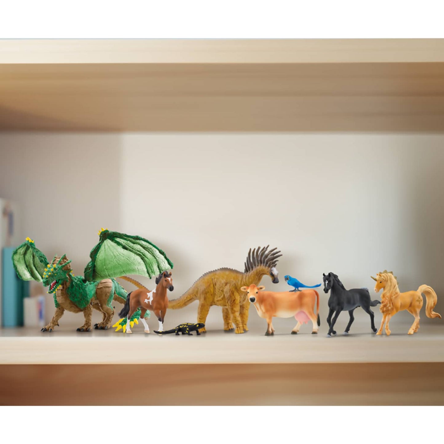 Schleich - Lifelike Fire Salamander Figurine for Nature Enthusiasts