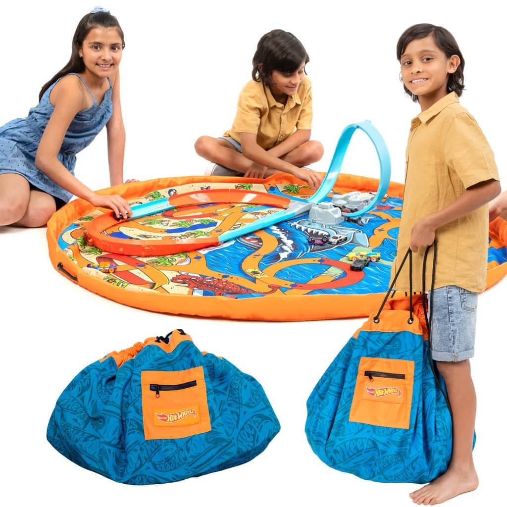 Hot Wheels - ® Play Pouch Toy Storage Bag & Mat