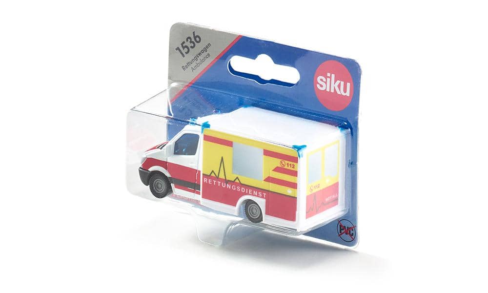 Siku - Ambulance Fire Rescue Die-Cast Model Vehicle