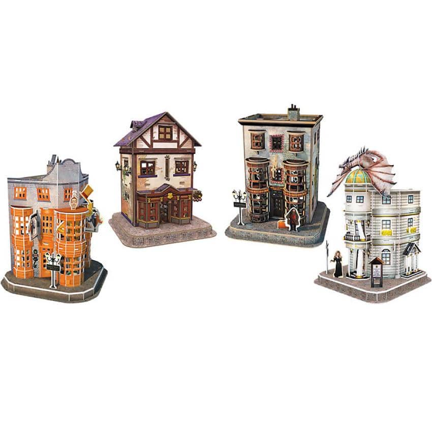 Harry Potter - Hogwarts Diagon Alley Set 3D Puzzle - U Games