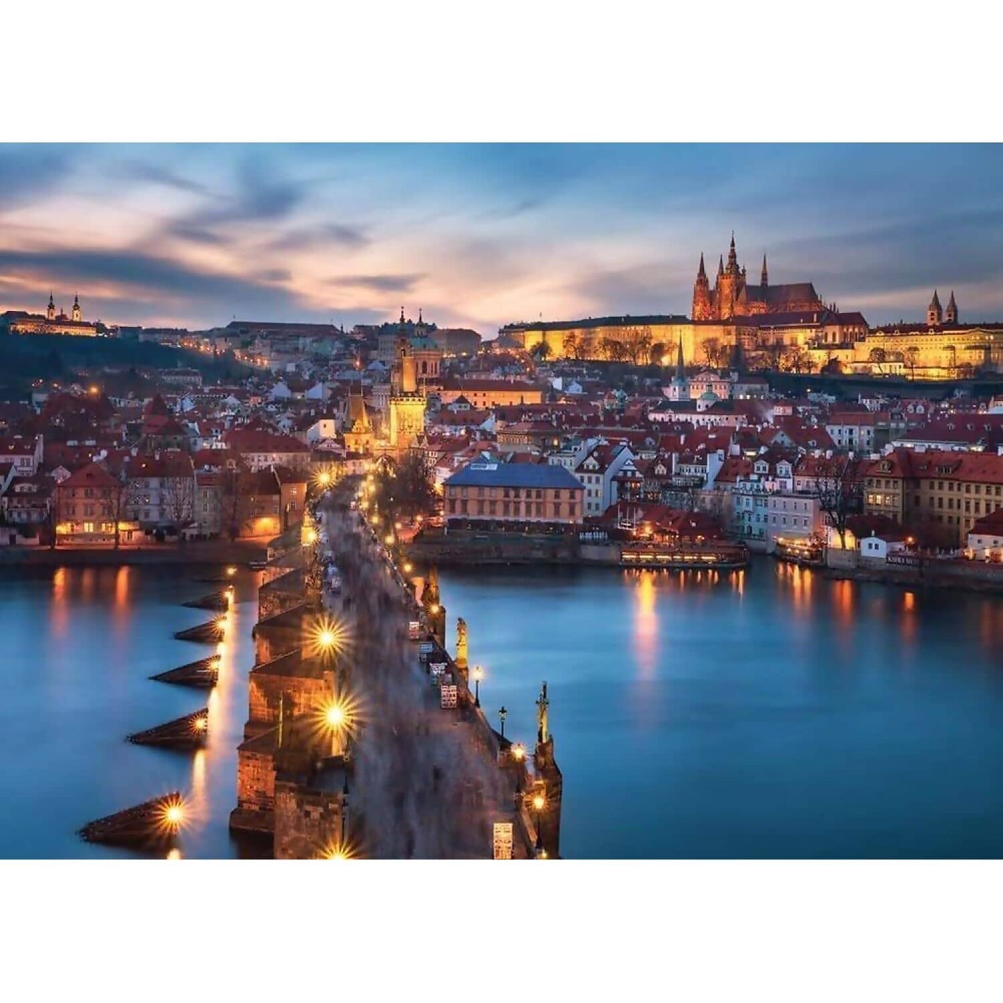 Ravensburger - Prague At Night Jigsaw Puzzle 1000 Pieces