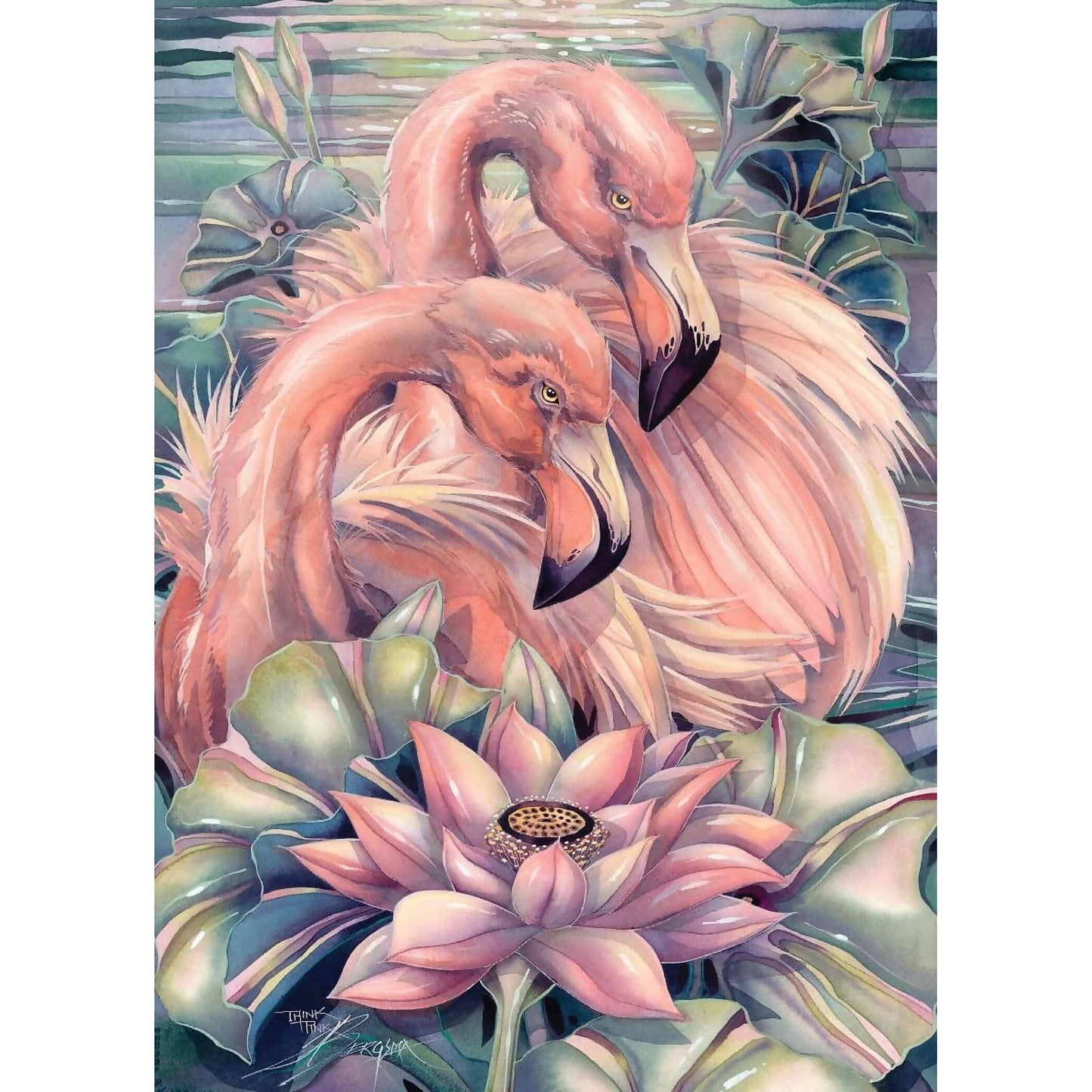 Holdson - Twos Company Think Pink - Jigsaw Puzzle 1000 Pieces