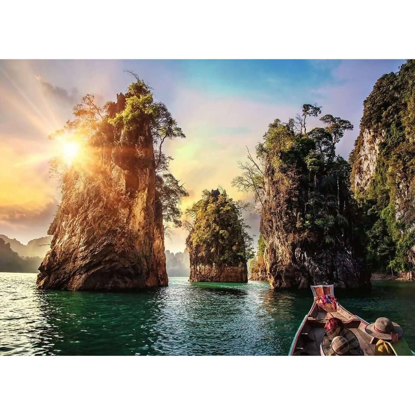 Ravensburger - The Rocks In Cheow Thailand Jigsaw Puzzle 1000 Pieces
