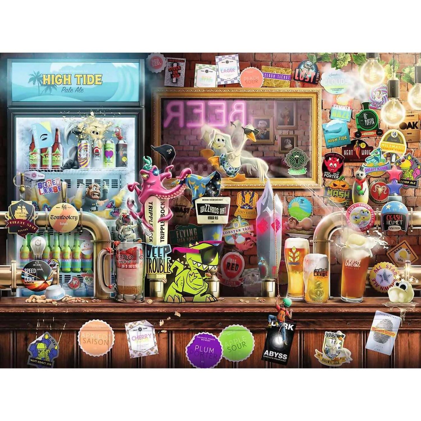 Ravensburger - Craft Beer Bonanza Jigsaw Puzzle 500 Pieces
