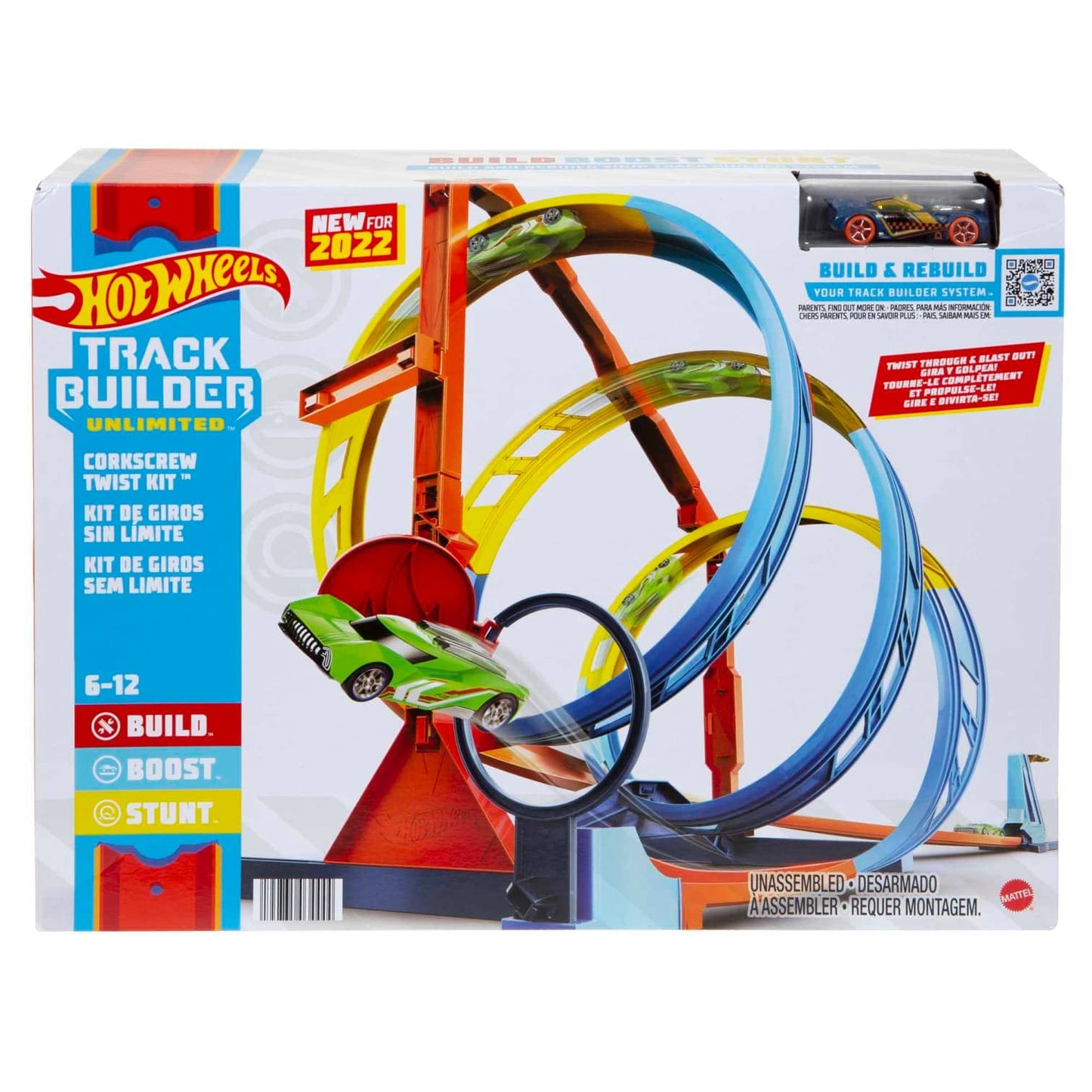 Hot Wheels® - Track Builder Unlimited Corkscrew Twist Kit Mattel
