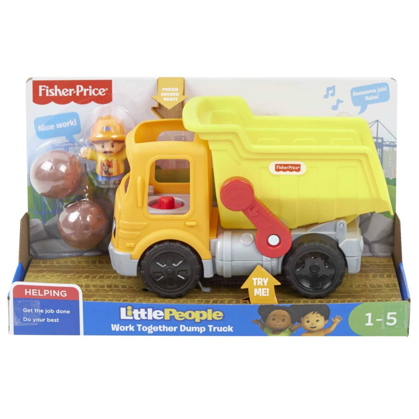 Fisher-Price - Little People Work Together Dump Truck Mattel