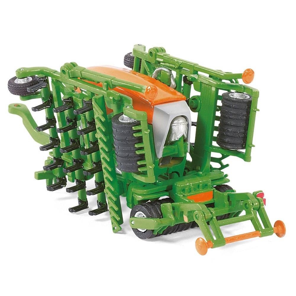 Siku - Claas Xerion Tractor And High-performance Amazone Cayenna 6001 Seeder