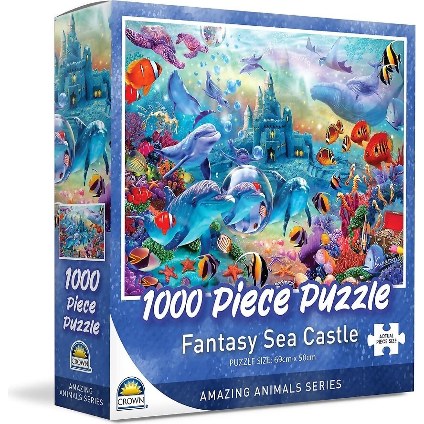 Crown - Fantasy Sea Castle Jigsaw Puzzle 1000 Pieces