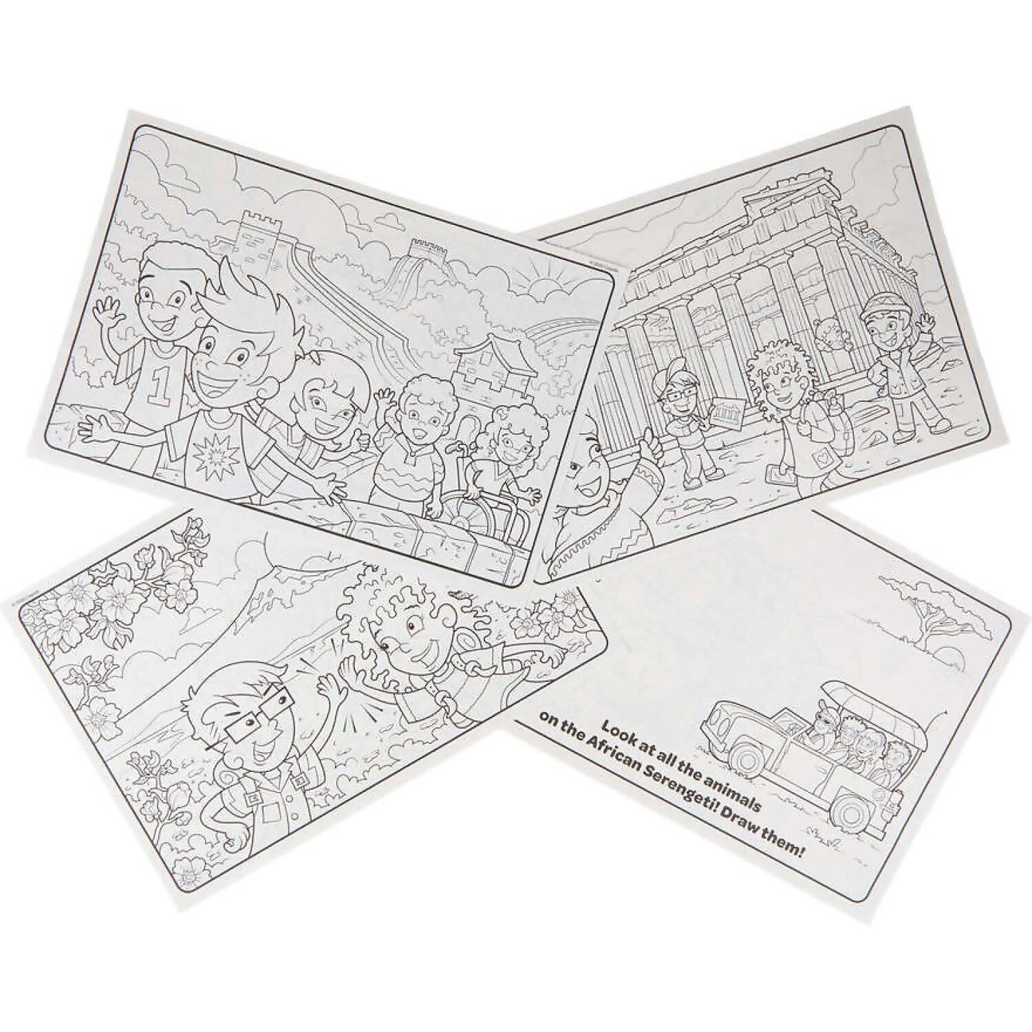 Crayola - Colors Of The World Coloring & Activity Book