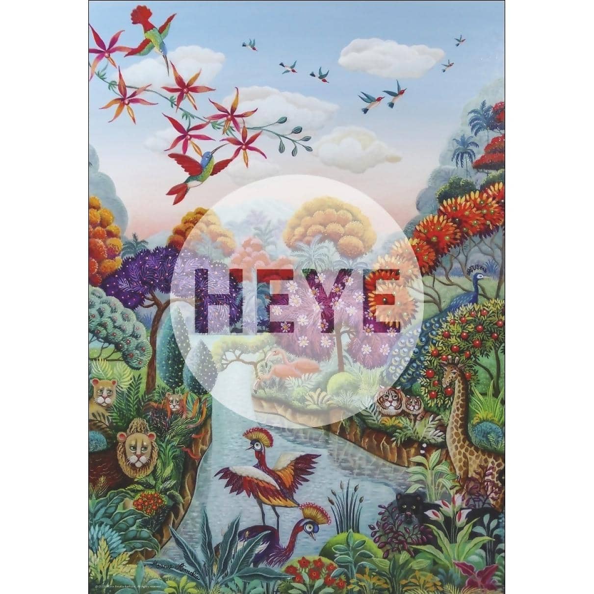 Heye - Exotic Garden Plants Paradise Jigsaw Puzzle 500 Pieces