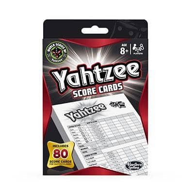 Hasbro Gaming - Yahtzee Score Cards Hasbro