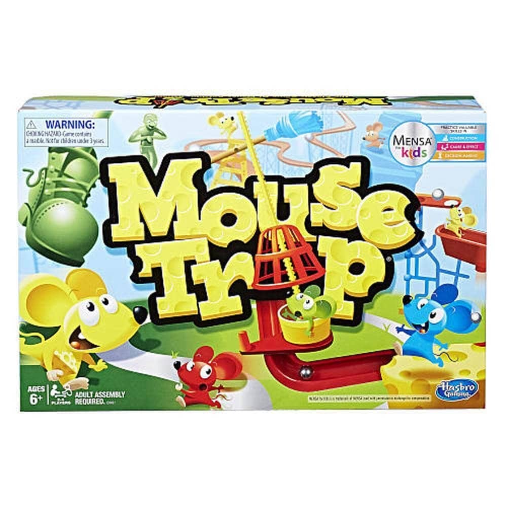 Classic Mousetrap Board Game - Hasbro Gaming