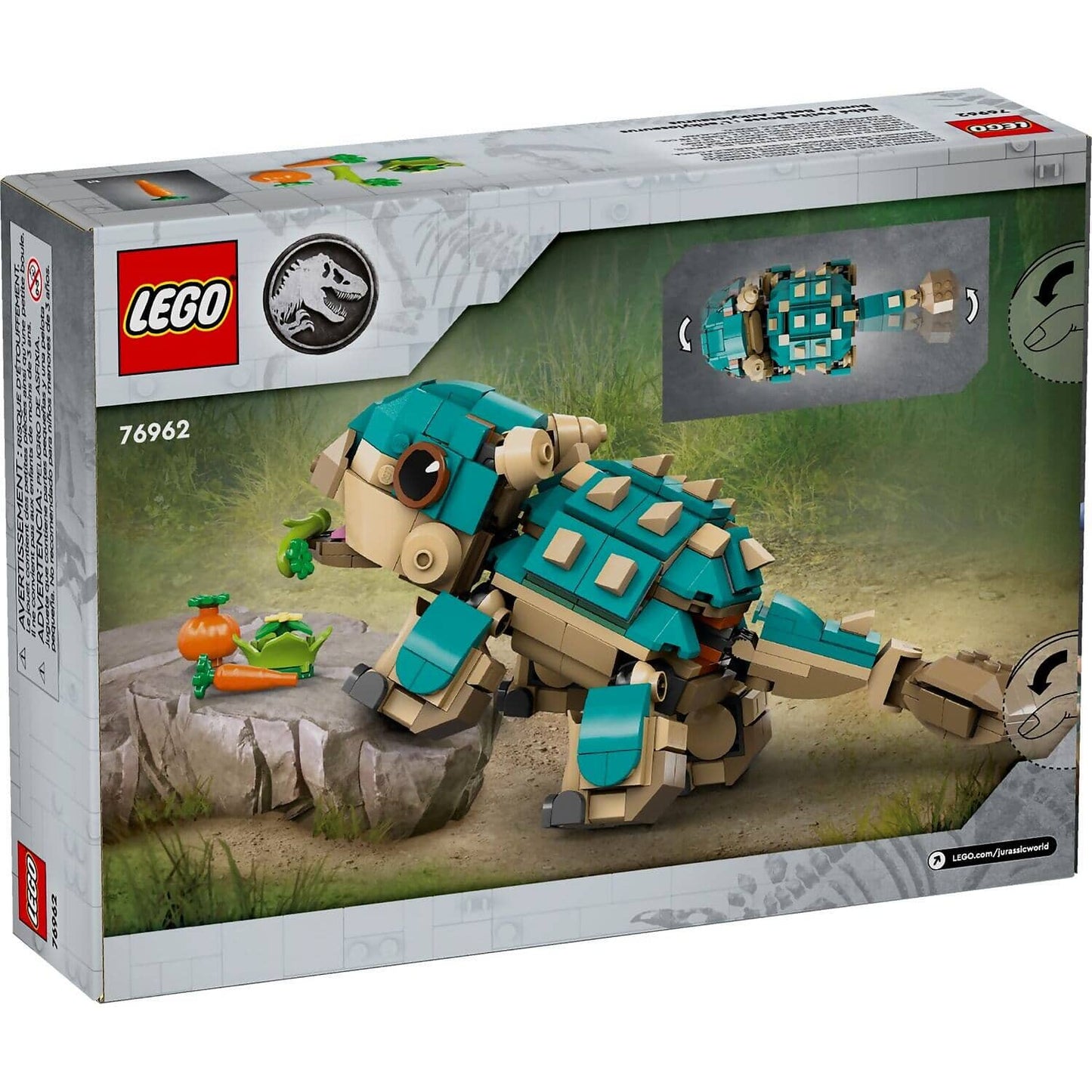 LEGO 76962 Baby Bumpy: Ankylosaurus - Jurassic World