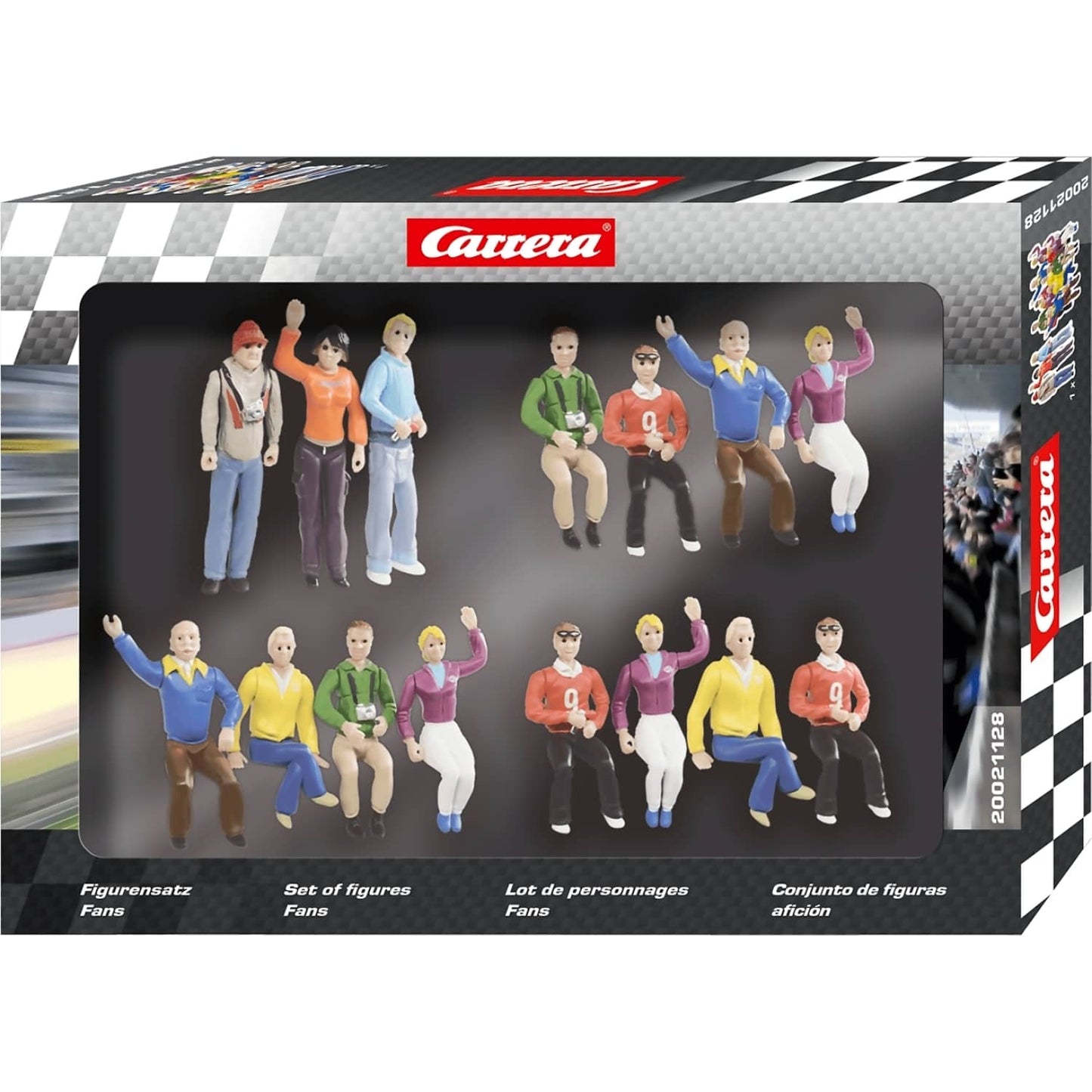 Carrera Digital 1:32 Accessories - Set of figures Fans - Slot Car Track Accessories Also Suits 1:24 and Evolution