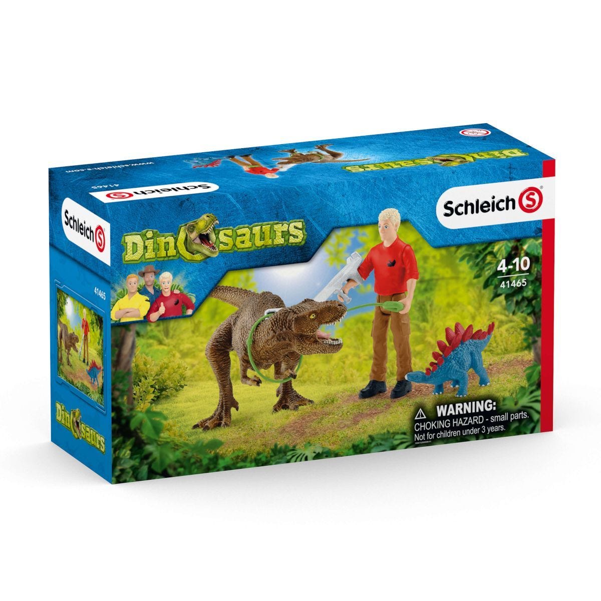 Schleich - Tyrannosaurus Rex Attack Dinosaur Figurine