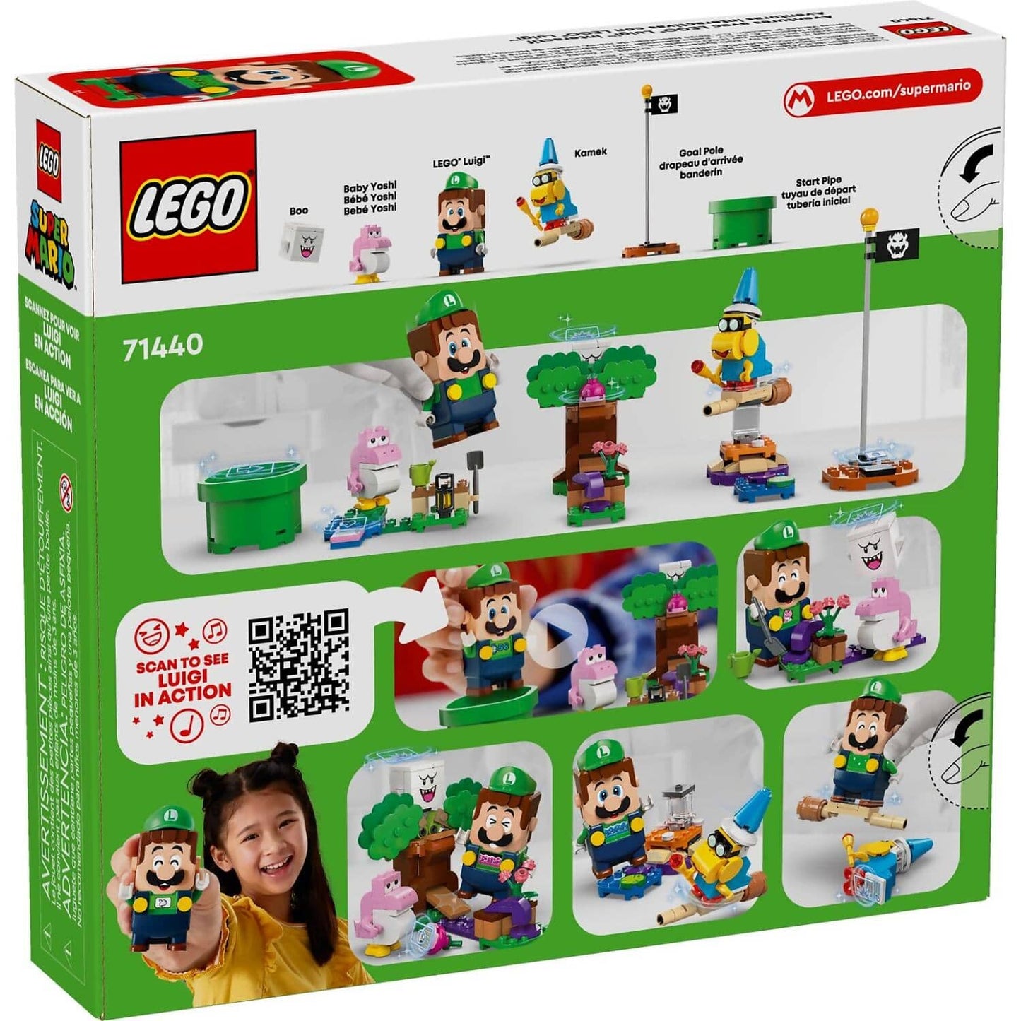 LEGO 71440 Adventures with Interactive LEGO Luigi - Super Mario