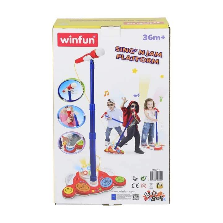 Winfun - Beat Bop Sing N Jam Platform - WINFUN