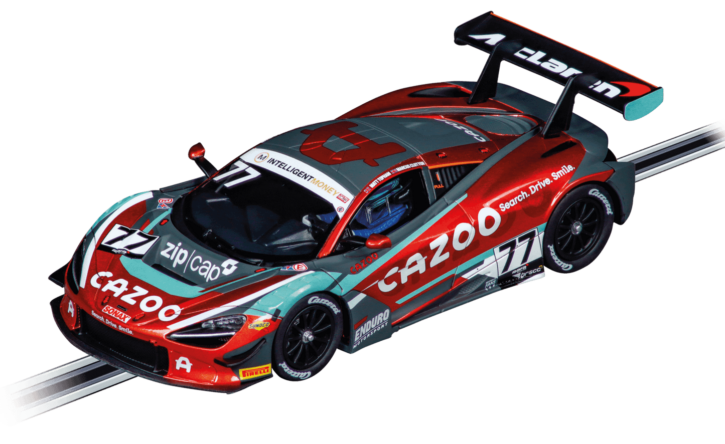 Carrera 1:32 Evolution McLaren 720S GT3 Enduro Motorsport No.77 British GT 2023 Slot Car Also Suits Scalextric