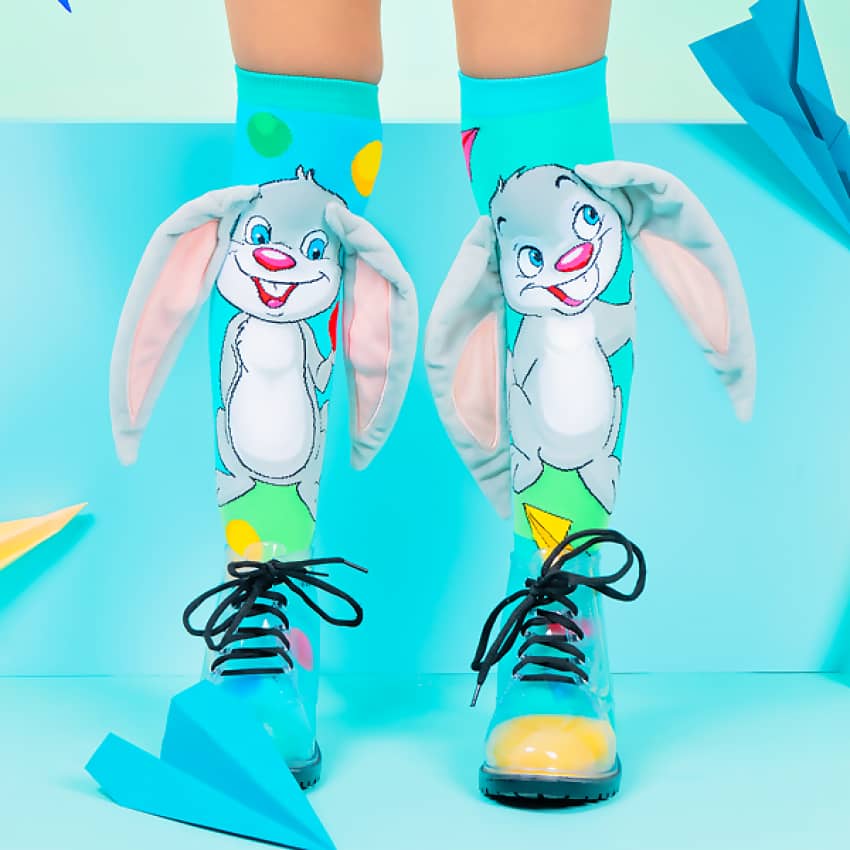 Madmia - Hop Hop Bunny Socks Kids & Adults Age 6y+