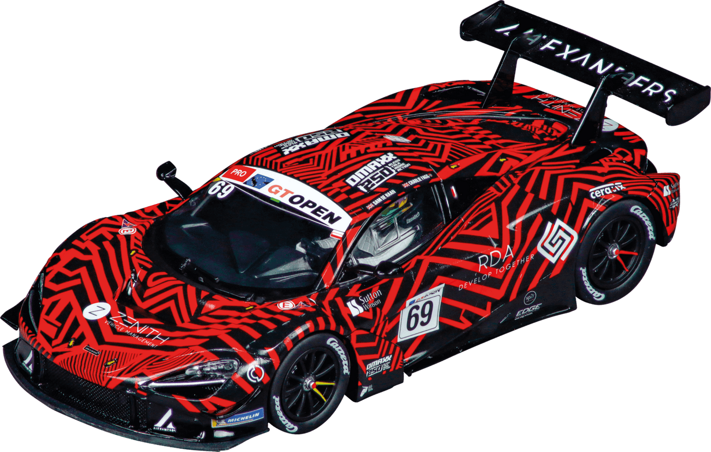 Carrera Evolution 1:32 - McLaren 720S GT3 Optimum Motorsport #69 International GT Open 2023 - Slot Car Also Suits Scalextric