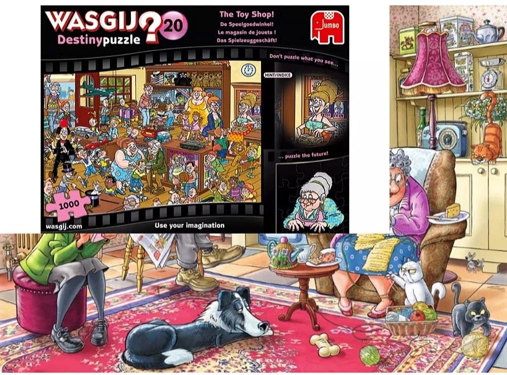 Wasgij - Destiny 20 The Toy Shop! Jigsaw Puzzle 1000 Pieces