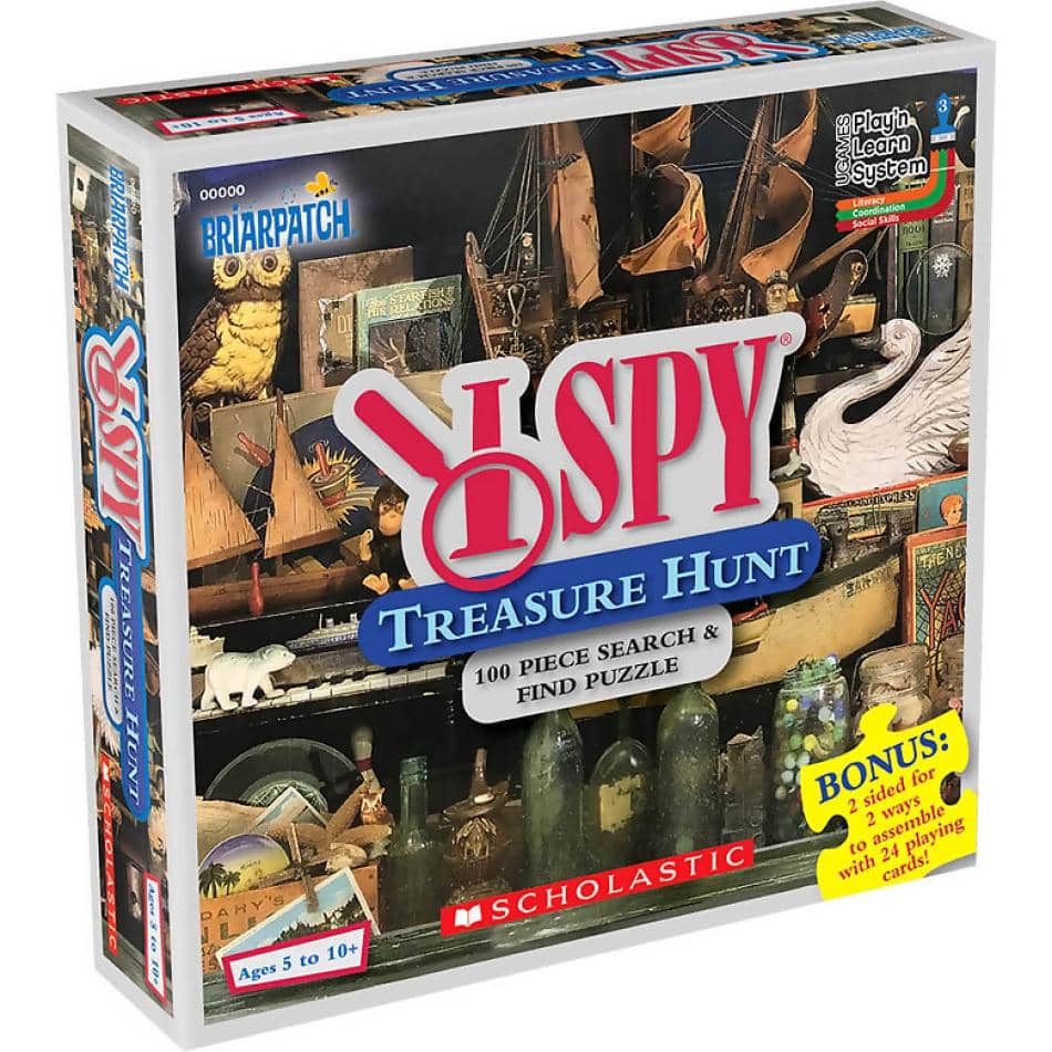 U Games - I Spy Treasure 100 Pieces Search & Find Puzzle Game - Briarpatch