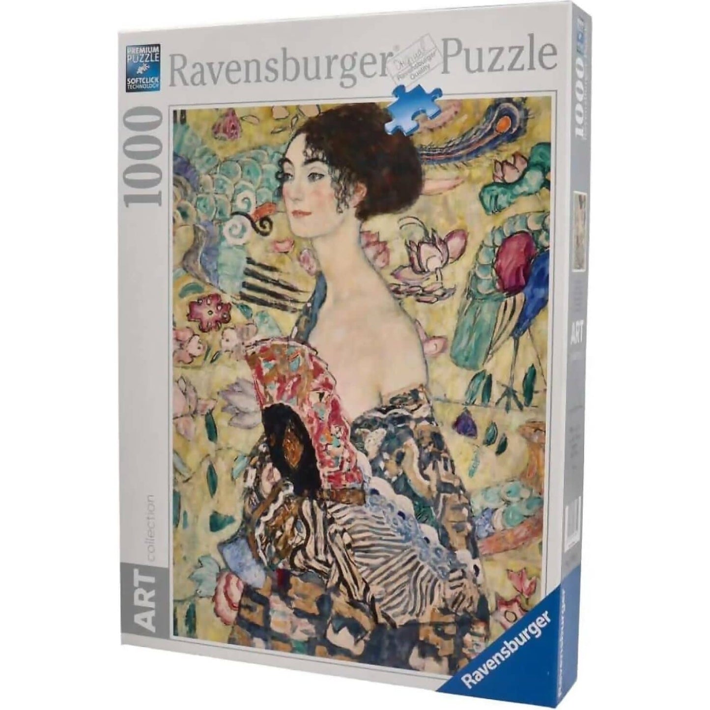 Ravensburger - Art Collection Gustav Klimt: Lady With A Fan Jigsaw Puzzle 1000 Pieces