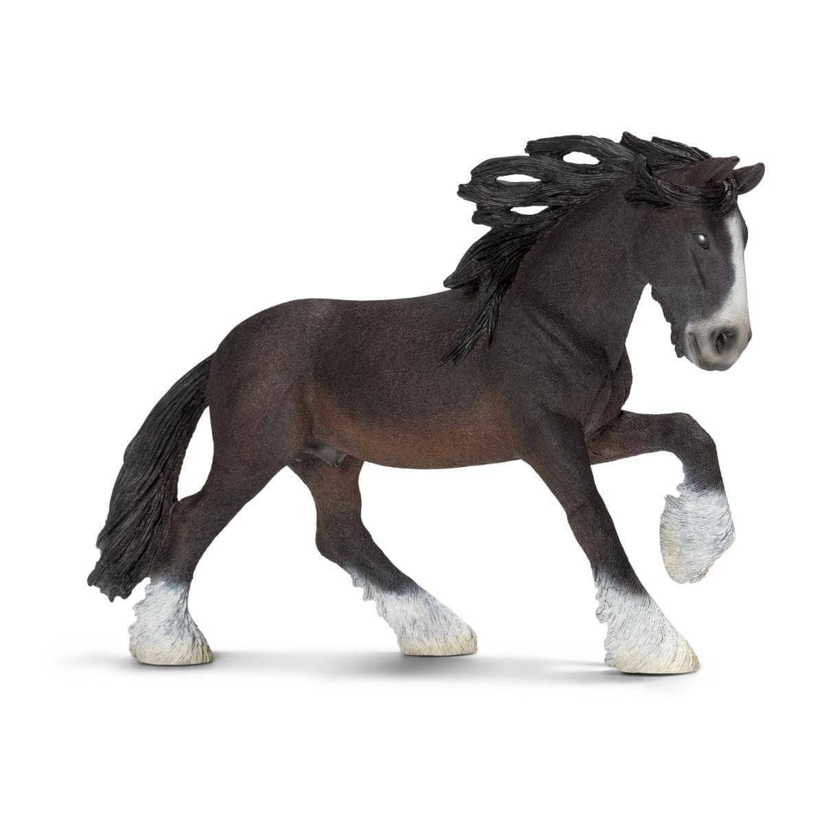 Schleich - Shire Stallion Horse Figurine