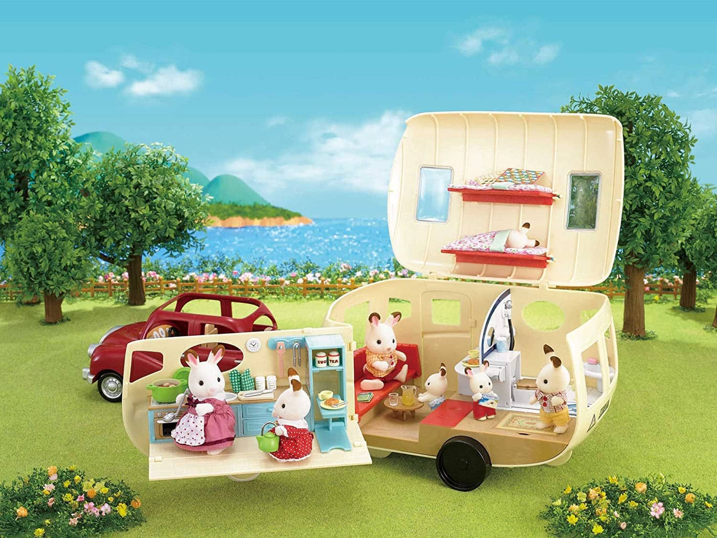 Sylvanian Families - The Caravan Animal Doll Playset