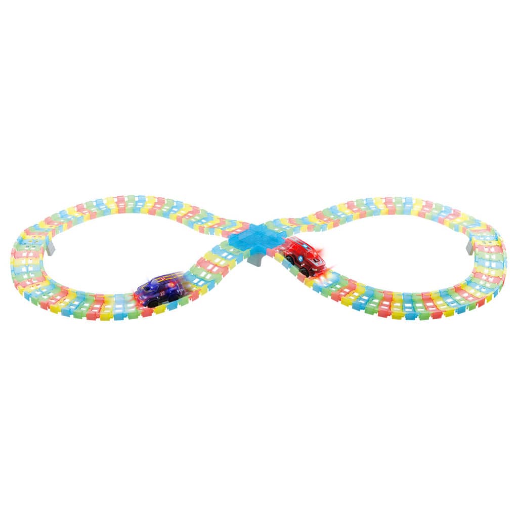 Flexi-track Led Duel Racer 130 Pieces Playgo Toys Ent. Ltd.