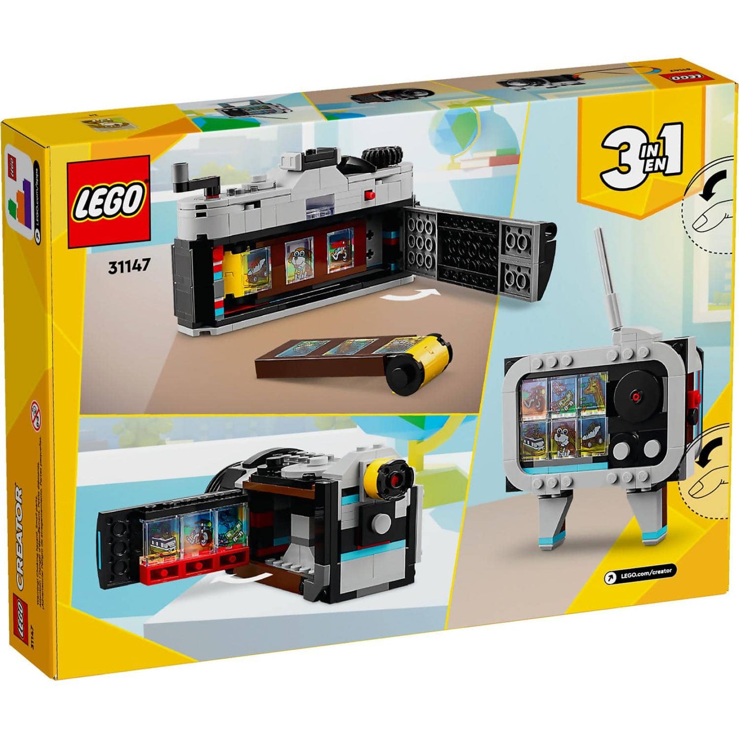 LEGO 31147 Retro Camera - Creator 3in1