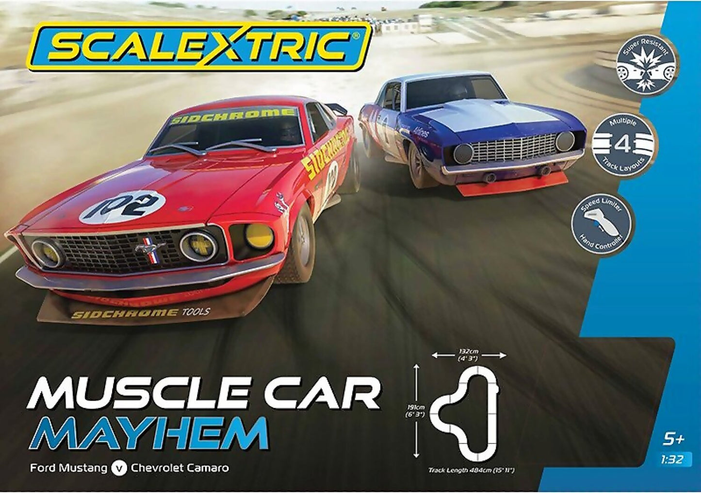 Scalextric Muscle Car Mayhem