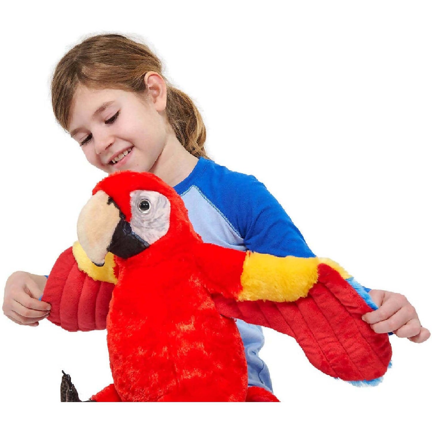 Wild Republic - Artist Collection Scarlett Macaw 15'' Plush Scarlet