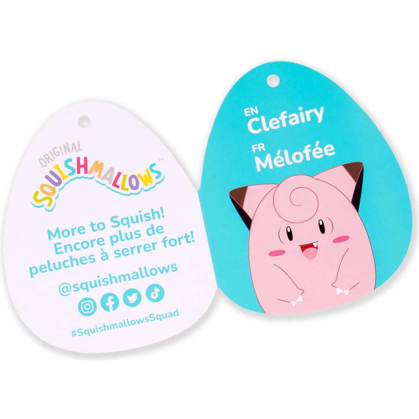 Squishmallows - Pokemon Clefairy 14-inch - Plush