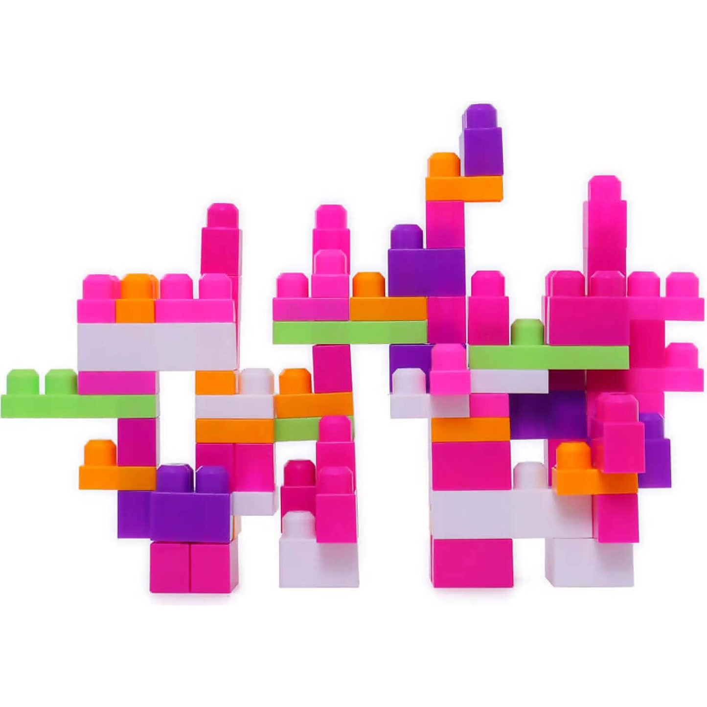Build Me Up - Maxi Blocks Pink 80pc