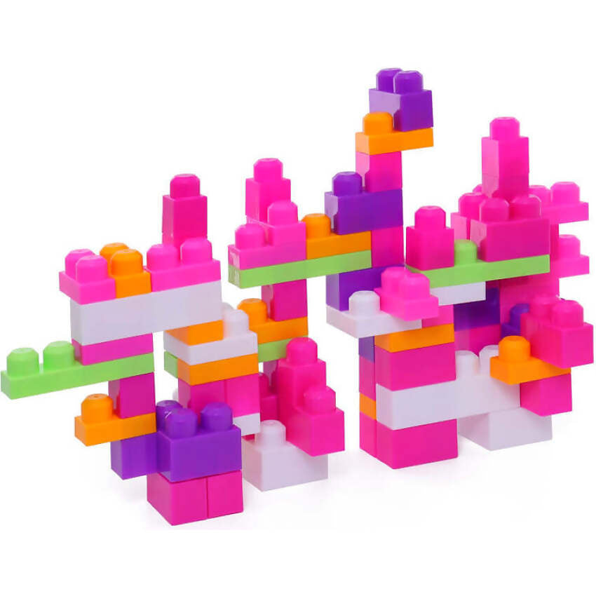 Build Me Up - Maxi Blocks Pink 80pc