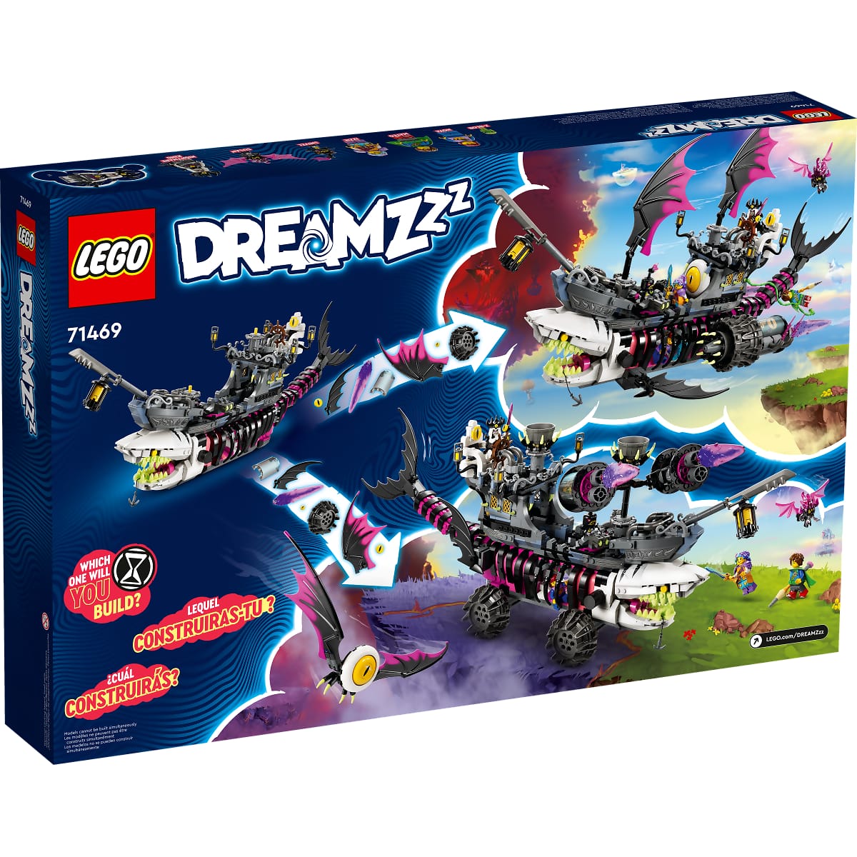 LEGO 71469 Nightmare Shark Ship - DreamZzz