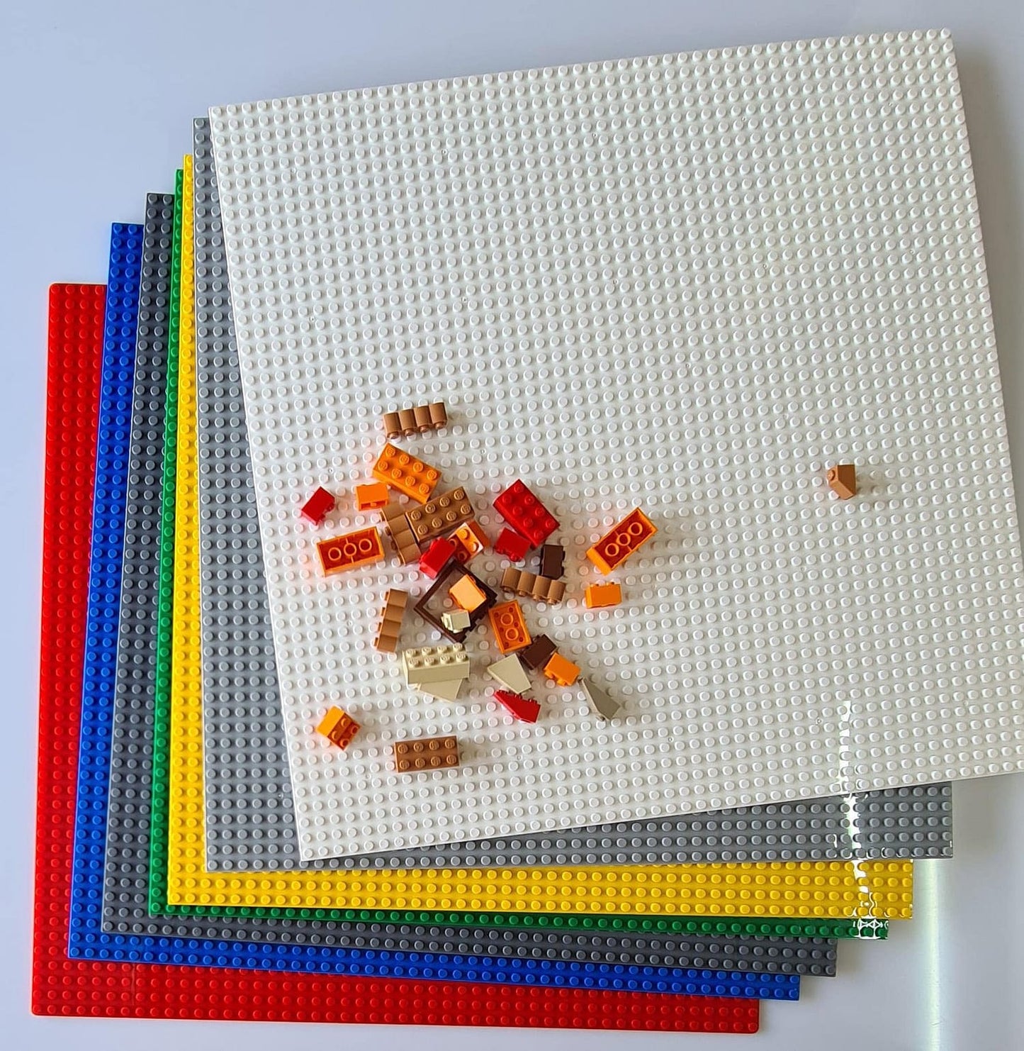 BASEPLATE 50x50 Studs L/green Generic