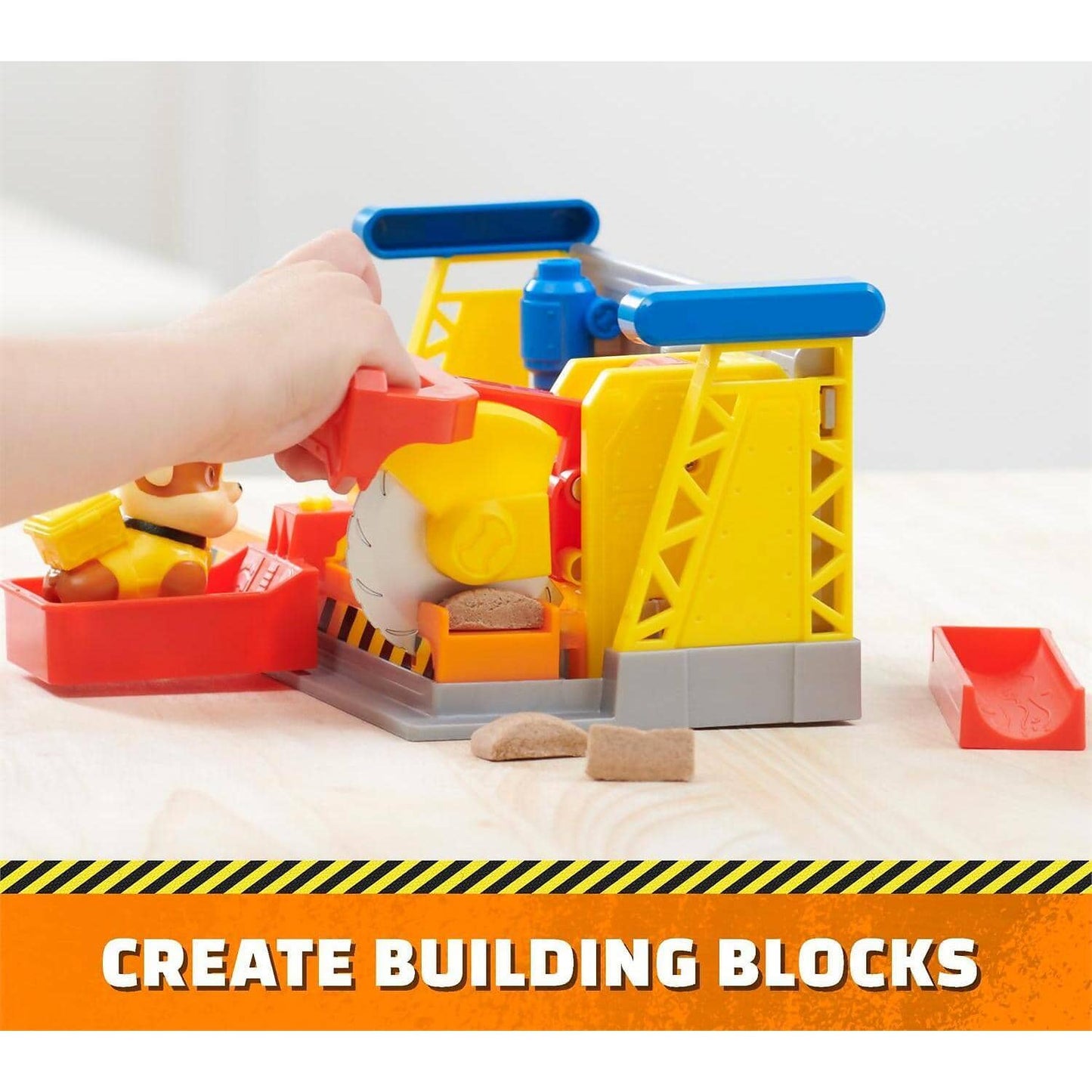 Paw Patrol -rubble & Crew Rubble`s 6 Piece Workshop Playset - Spin Master