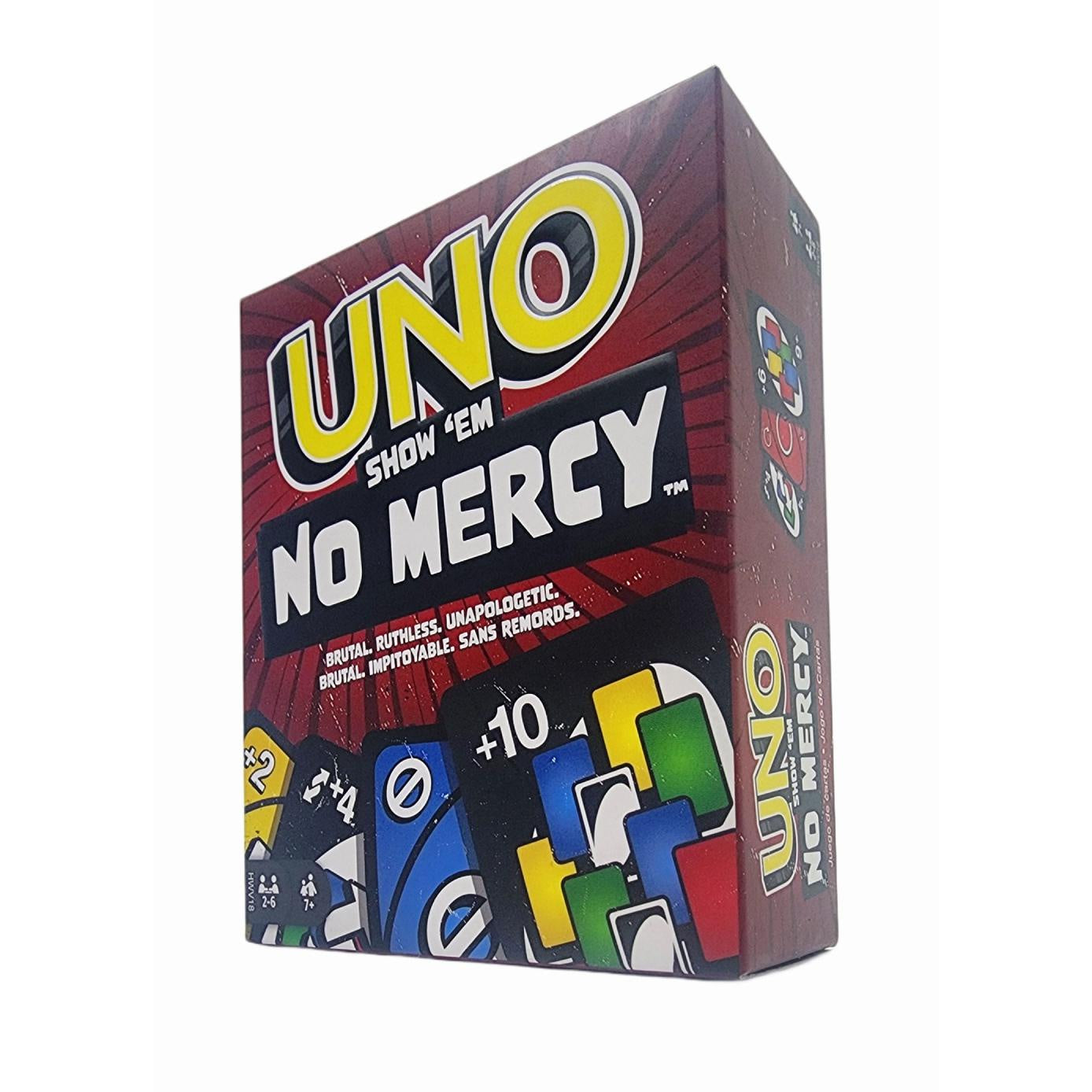 Uno - Show ‘em No Mercy Card Game For Kids Adults & Family Night Parties And Travel