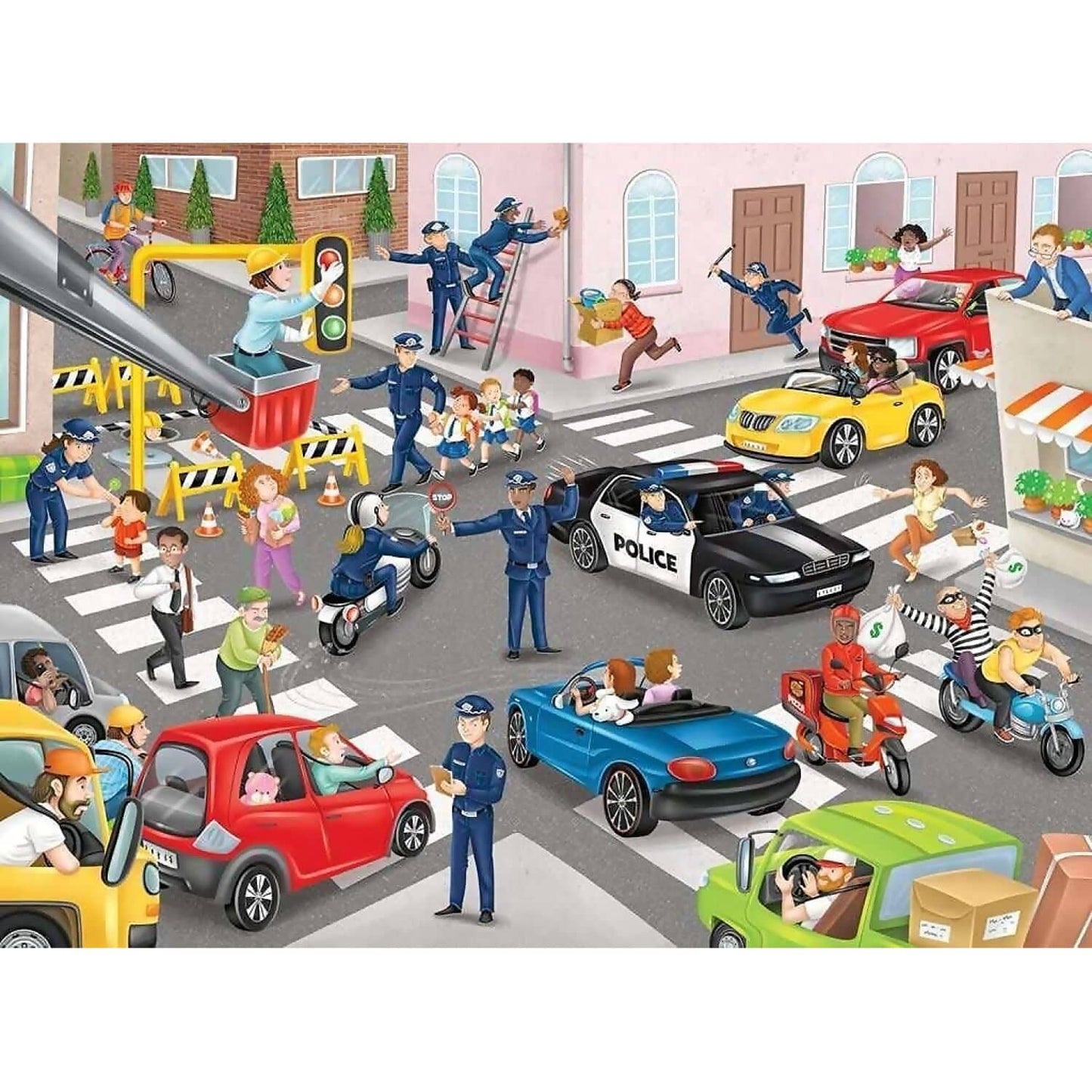 Ravensburger - Police On Patrol Jigsaw Puzzle 100 Pieces