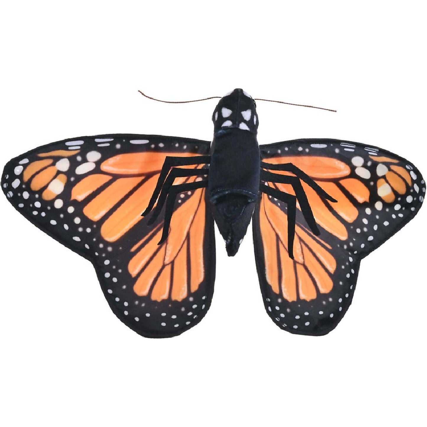 Wild Republic - Rainforest Monarch Butterfly Finger Puppet 7-inch