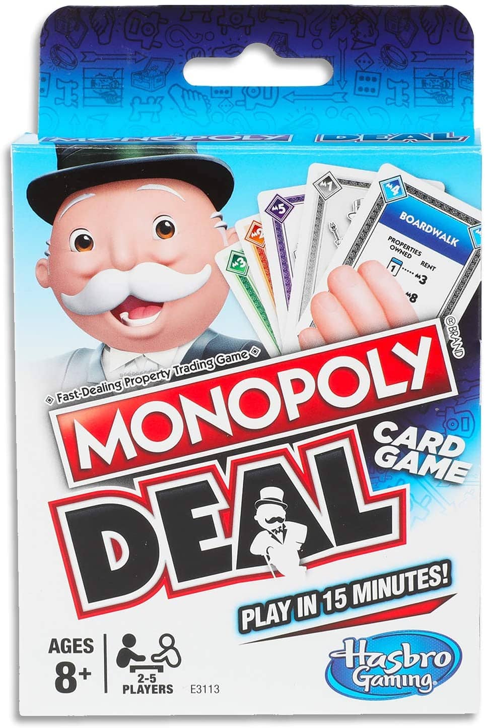 Monopoly - Deal - Card Game - Play In 15 Minutes - Family Board Game Hasbro